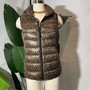 UNIQLO Leopard Print Down Vest